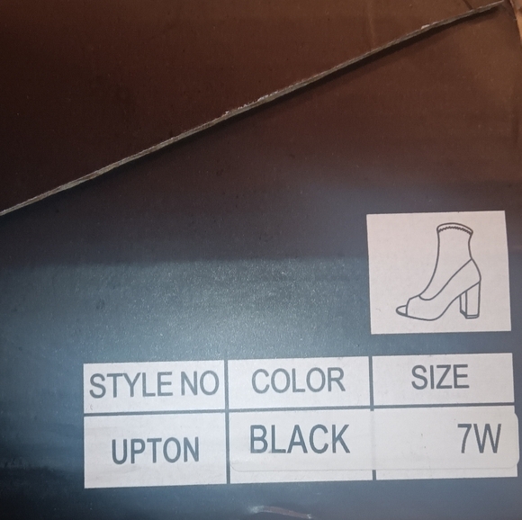 Open Toe Booties - Picture 2 of 5